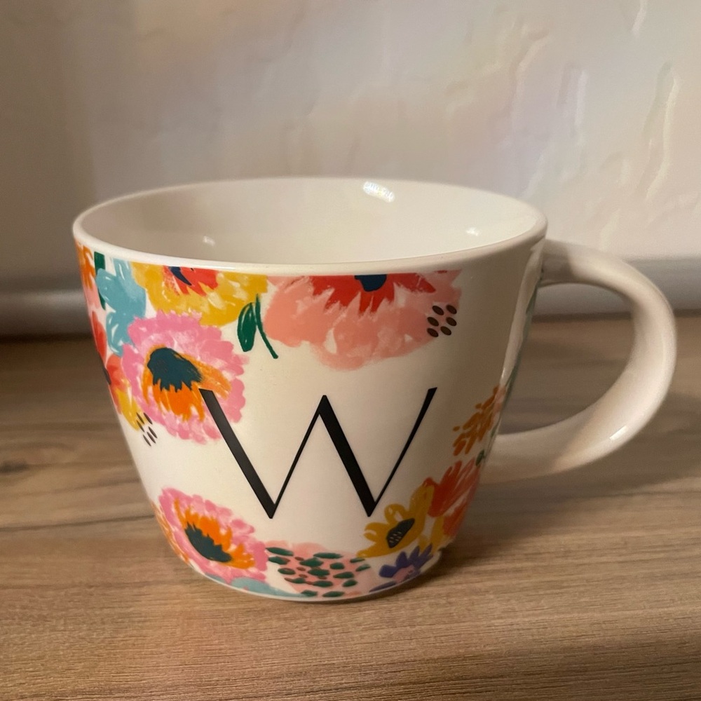 Opalhouse Initial “W” Stoneware Mug 16oz - Picture 3 of 4